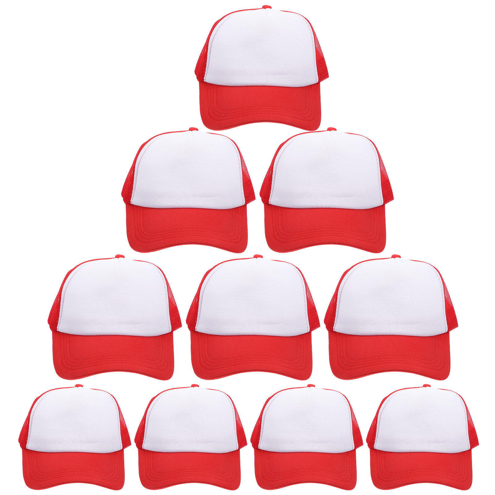 Hat Sublimation Blank - 10Pcs Blank Sublimation Baseball Caps Mesh