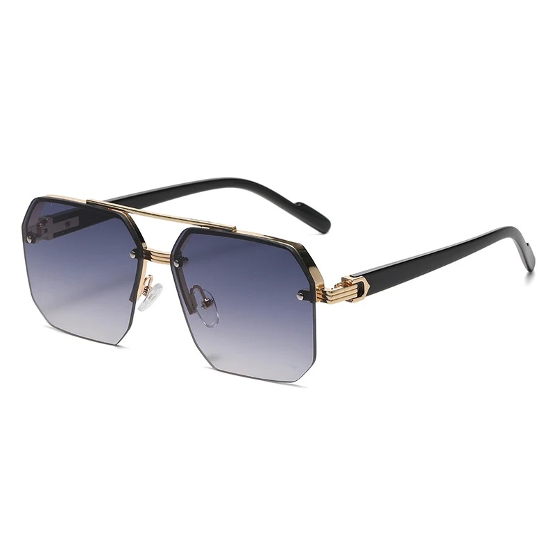 Men's Metal Sunglasses Square  - Metal Photo Panel recension och pris