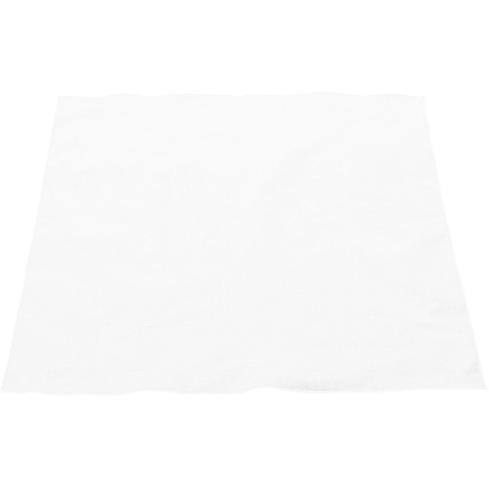 White Cotton Handkerchief Squa - Bandana Blank White recension och pris