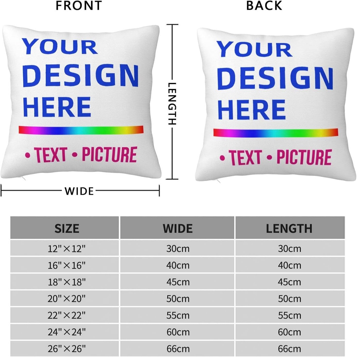Customized Photo Pillowcase Pe - Pillow Cover Sublimation recension och pris