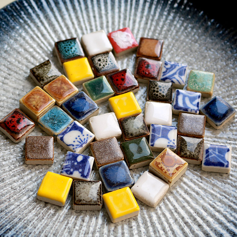 100g 200gDIY Ceramic Mosaic Fr - Ceramic Tile Blank recension och pris
