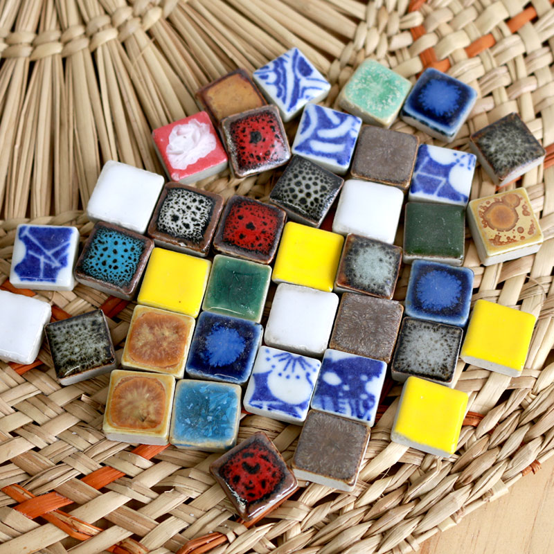 100g 200gDIY Ceramic Mosaic Fr - Ceramic Tile Blank recension och pris