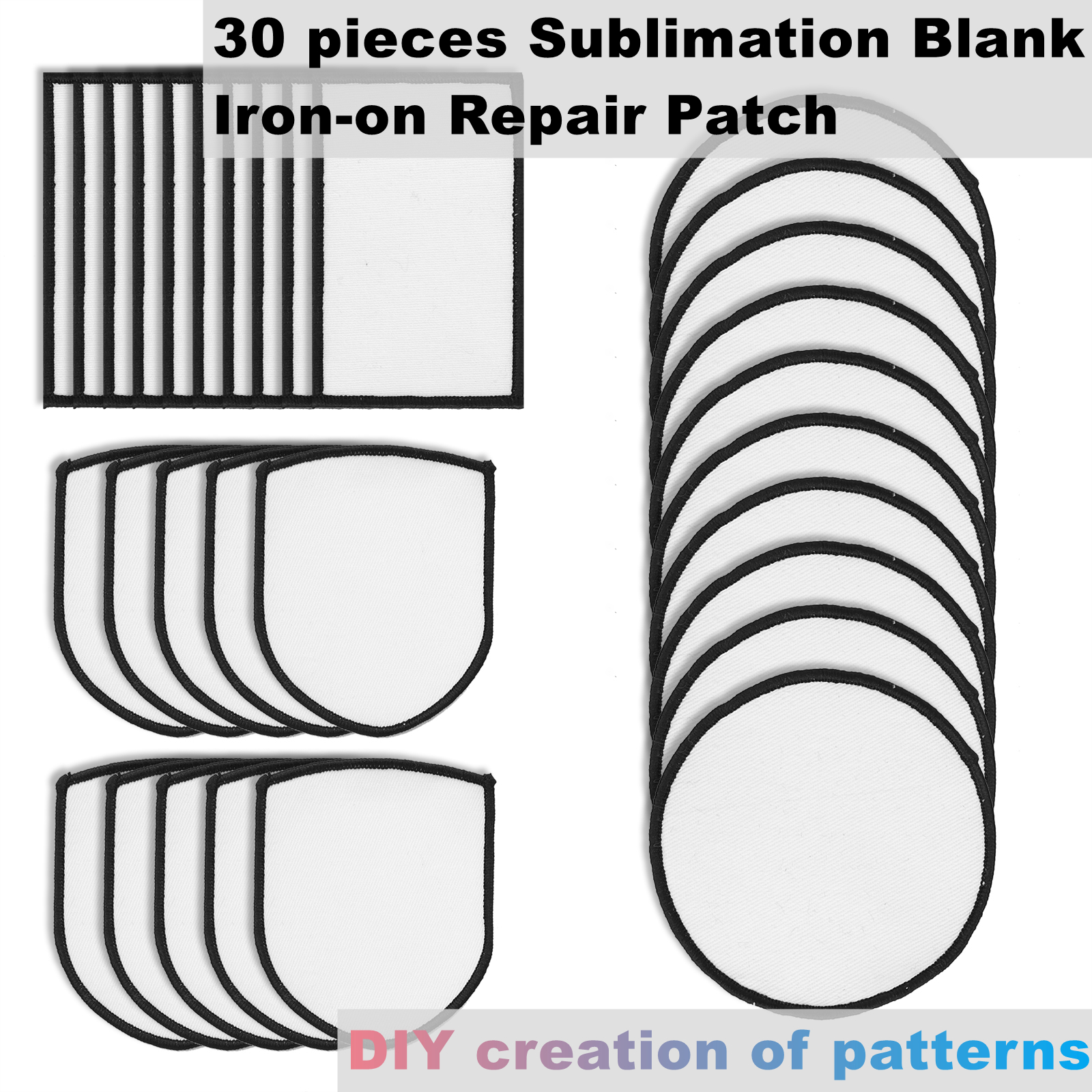 30Pcs/Lot Sublimation Blank Ir - Hat Sublimation Blank recension och pris