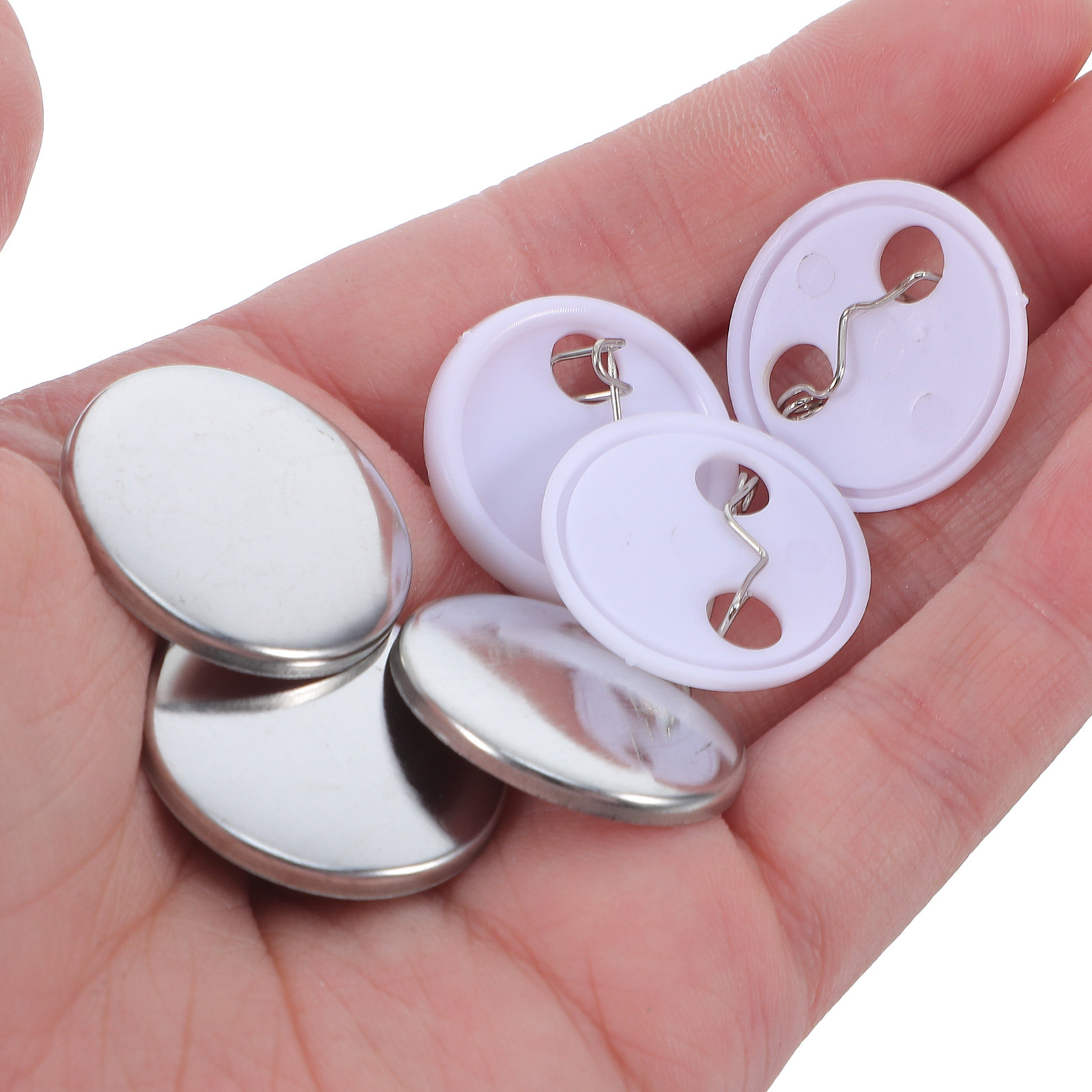 1Set Tinplate Badge Supplies R - Button Badge Blank recension och pris