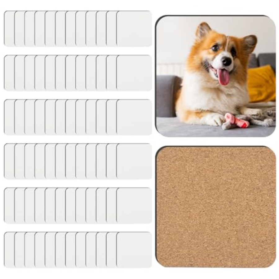 PCS Sublimation Coasters Blank - Coaster Sublimation Blank recension och pris