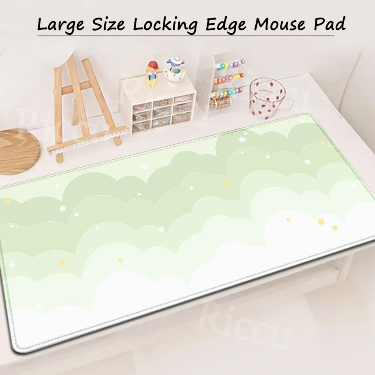 Pink Pastel Clouds Extended Mo - Mouse Pad Blank Sublimation recension och pris