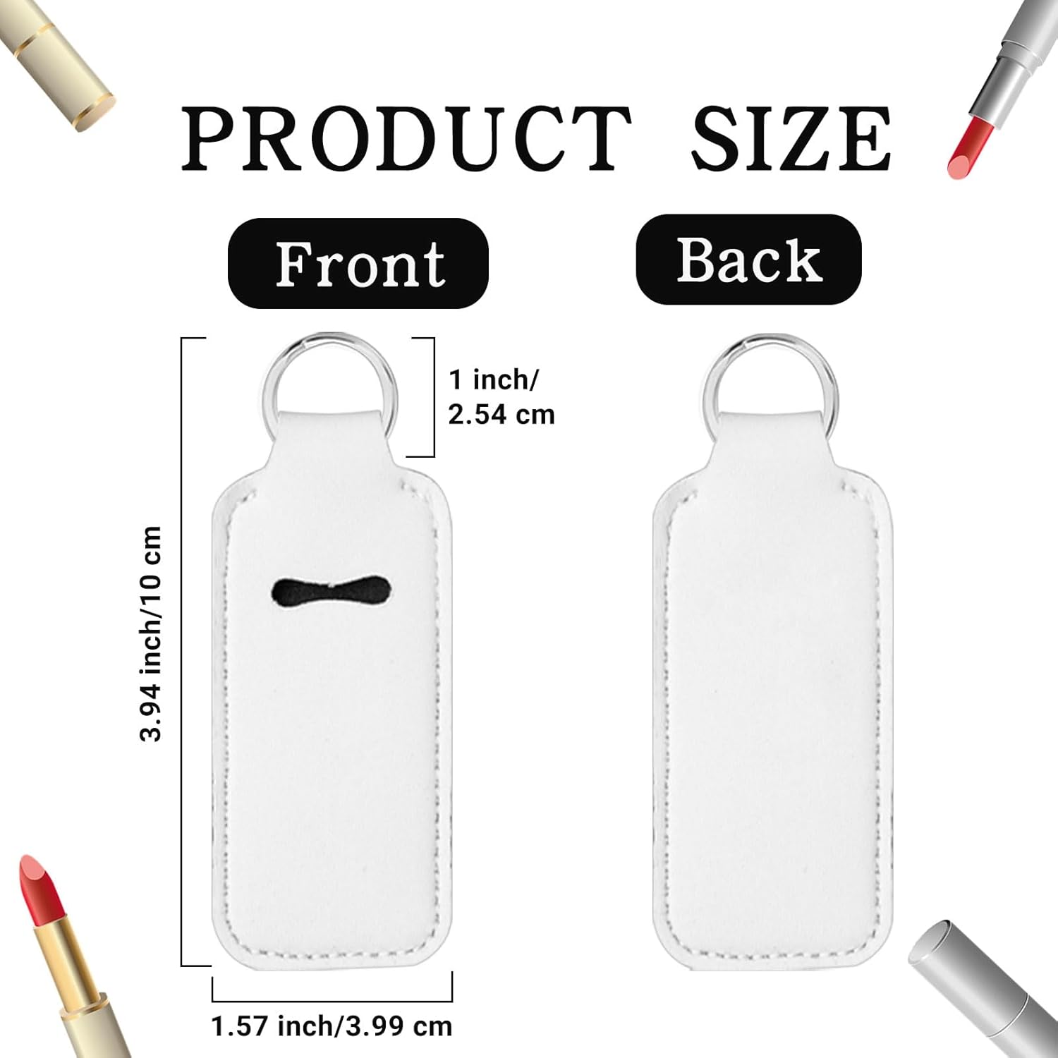 10 Pcs Sublimation Lipstick Ho - Puzzle Blank White recension och pris