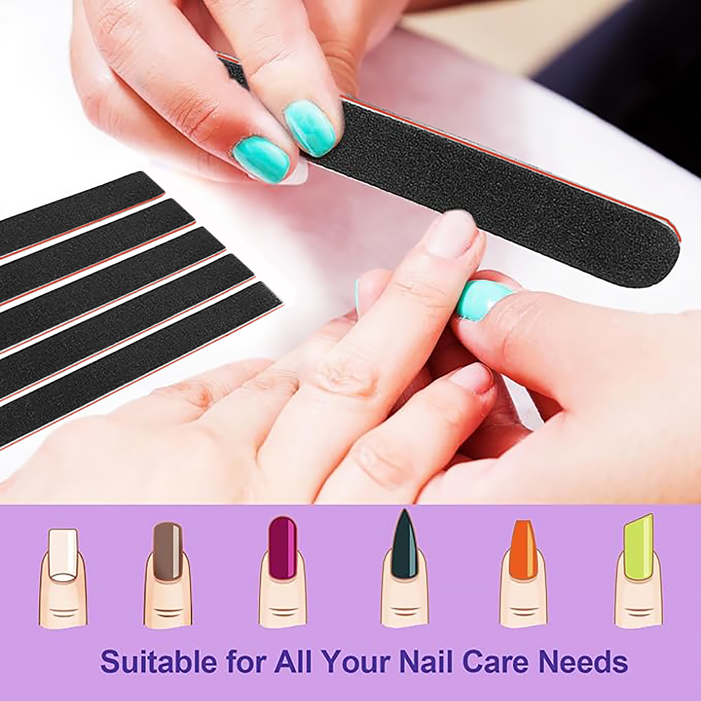 4pcs Professional Nail Files D - Photo Acrylic Block recension och pris