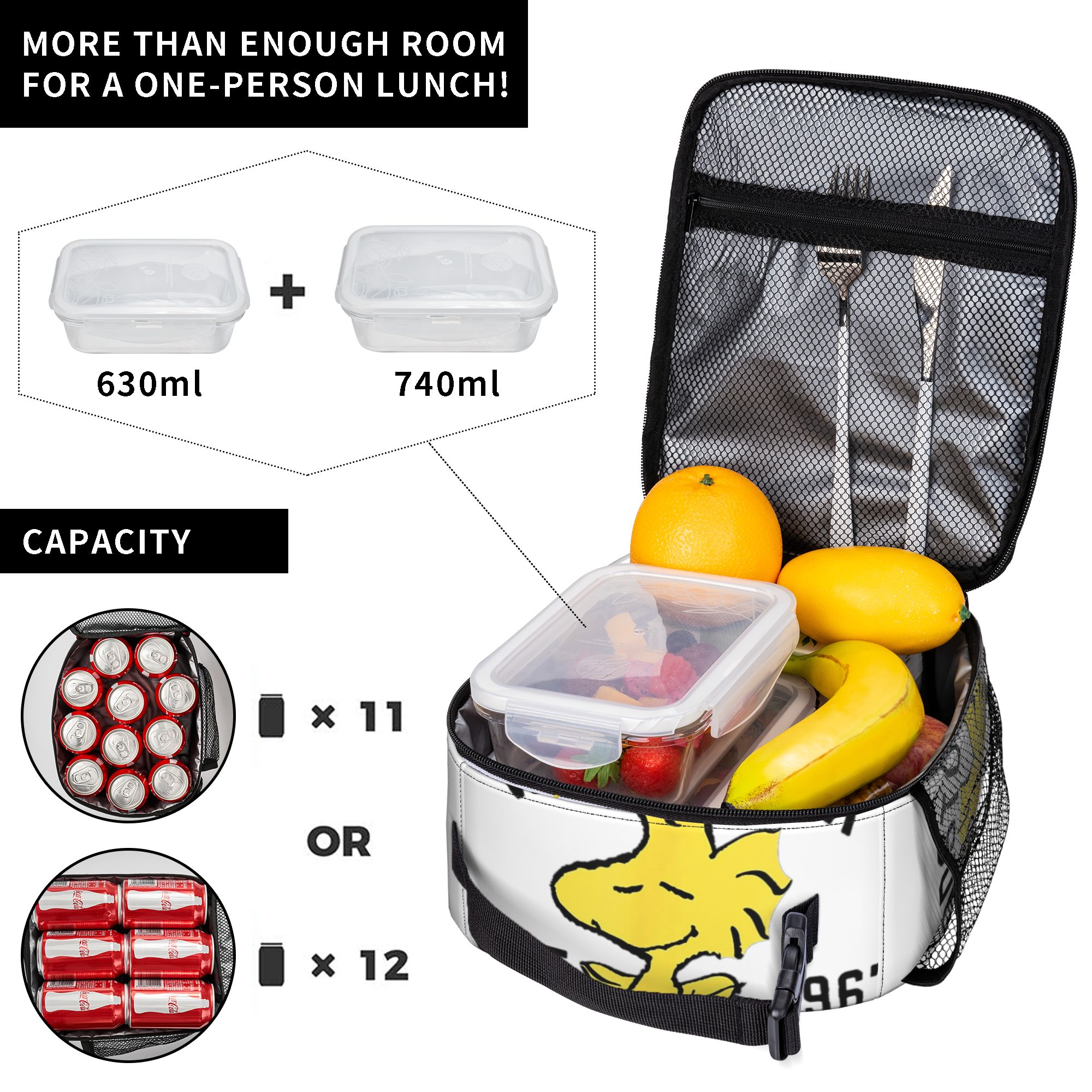 Peanuts Woodstock Snoopy Insul - Tote Bag Sublimation recension och pris