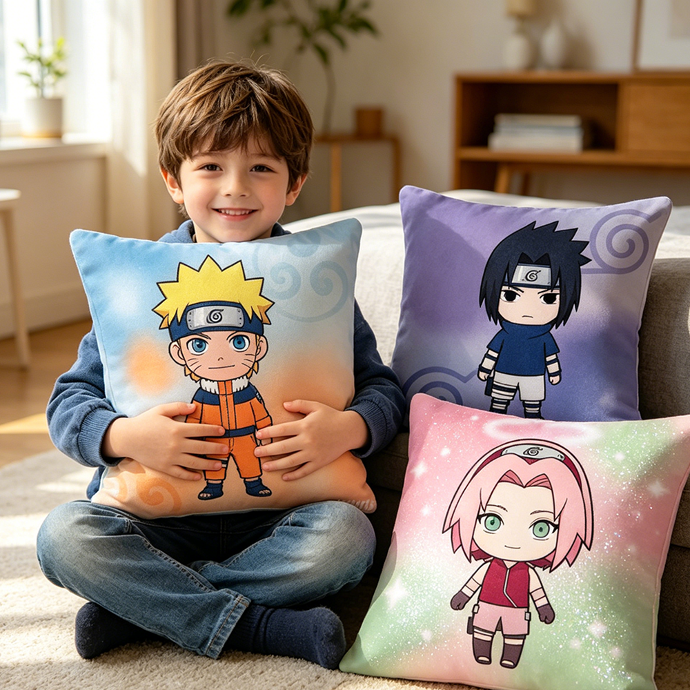 Uzumaki Naruto Fashion Decor T - Pillow Cover Sublimation recension och pris