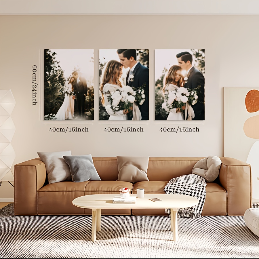 2D Flat, 3pcs 3pcs Personalize - Canvas Wrap Ready recension och pris
