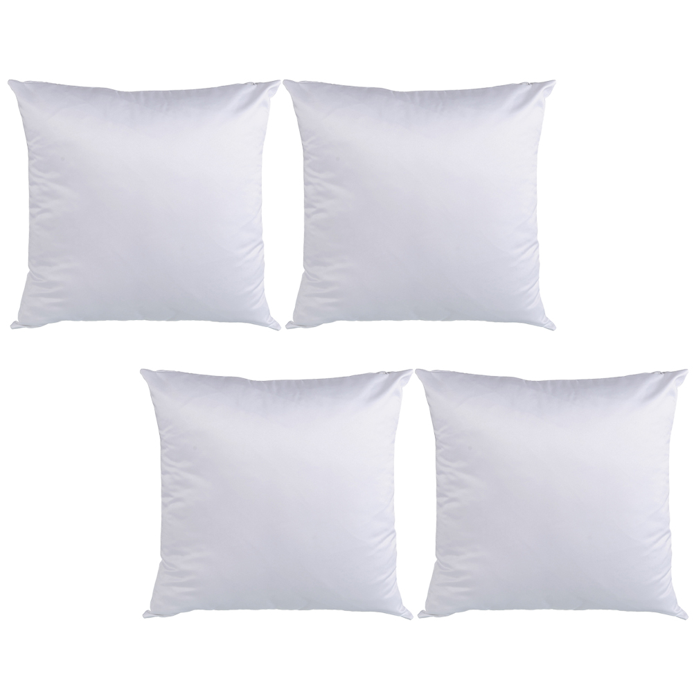 4Pcs White Sublimation Pillow  - Pillow Cover Sublimation recension och pris