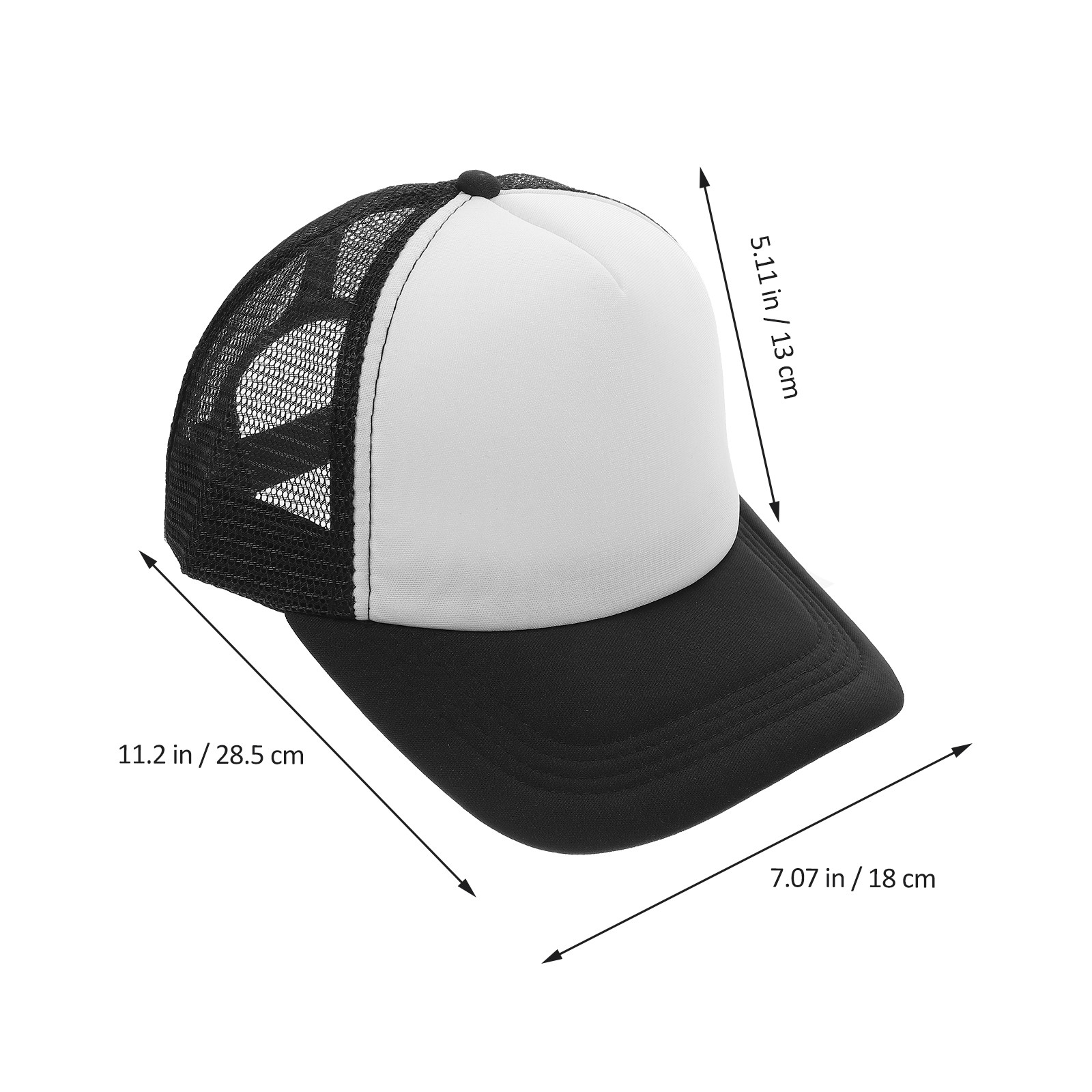 10Pcs DIY Blank Trucker Hat Me - Hat Sublimation Blank recension och pris