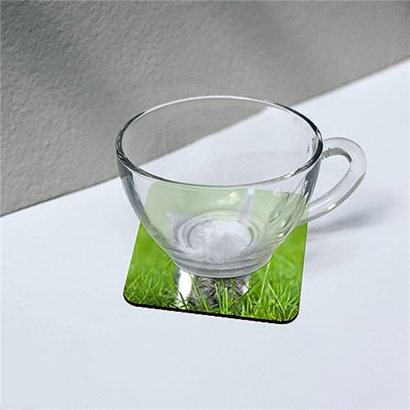 ABGE-40 PCS Sublimation Coaste - Coaster Sublimation Blank recension och pris