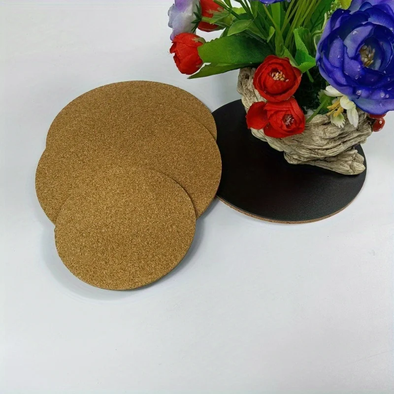 1/4Pcs Flower Pot Mat Kitchen  - Coaster Sublimation Blank recension och pris