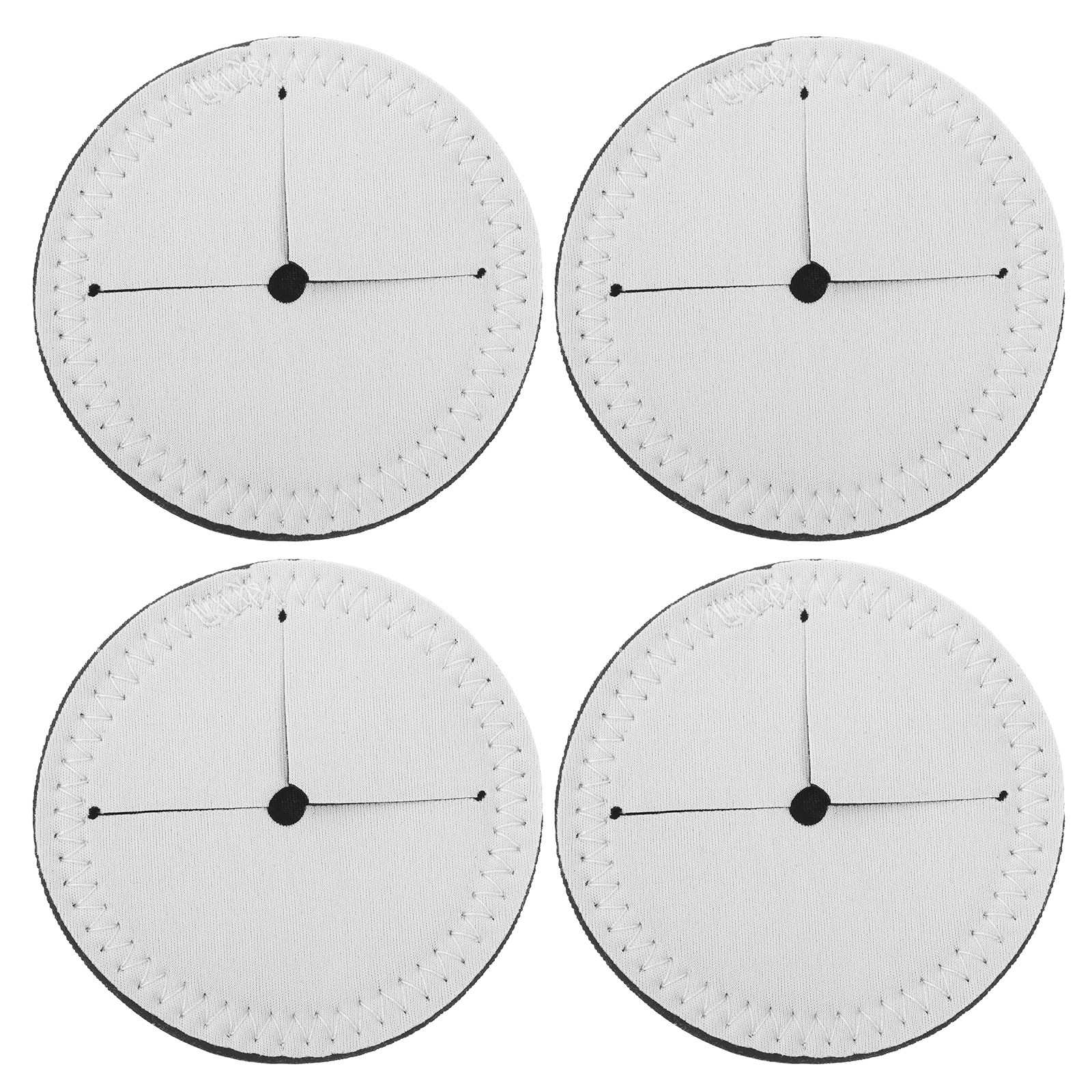 4Pcs Heat Transfer Wine Cup Co - Coaster Sublimation Blank recension och pris