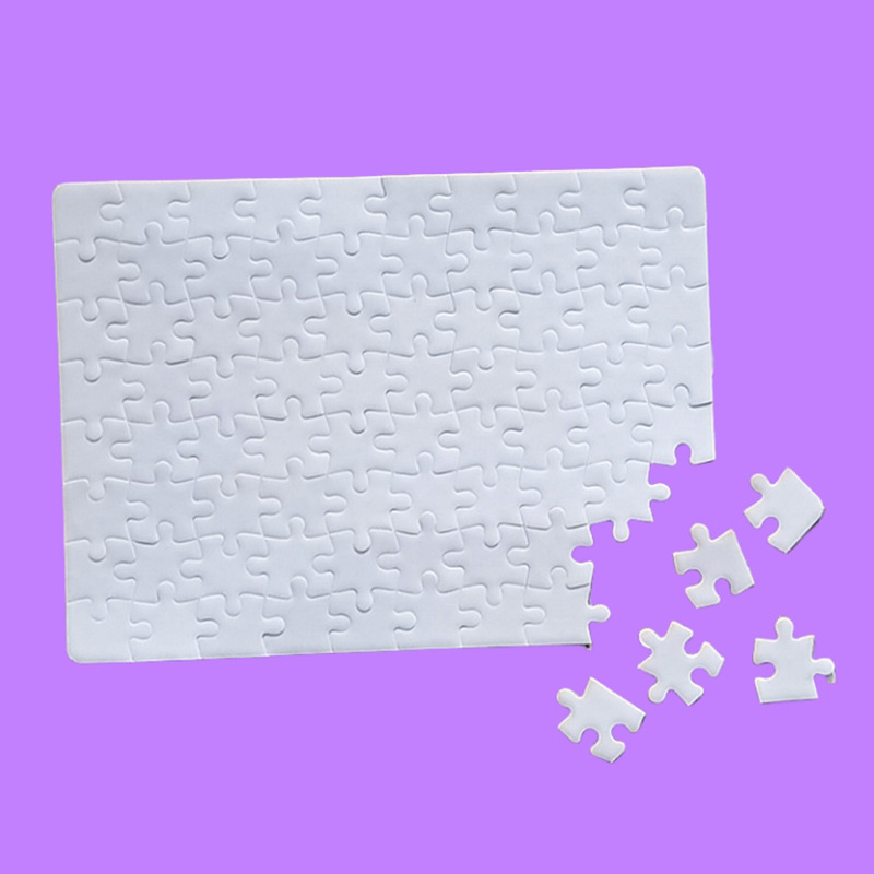 10sheets/lot Printable Jigsaw  - Puzzle Blank White recension och pris