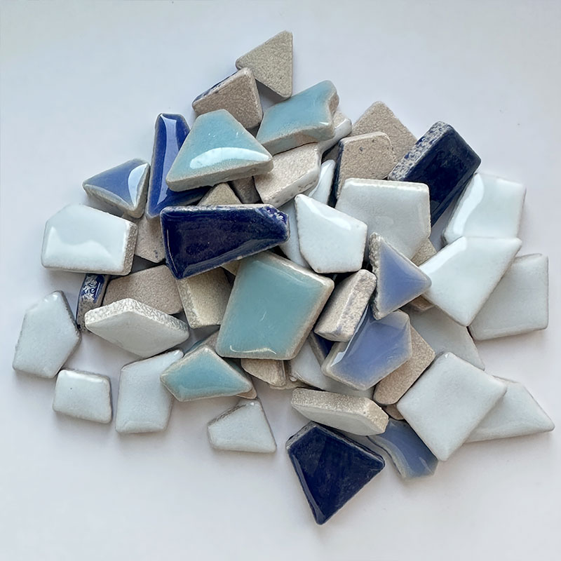 DIY 100g irregular Porcelain M - Ceramic Tile Blank recension och pris