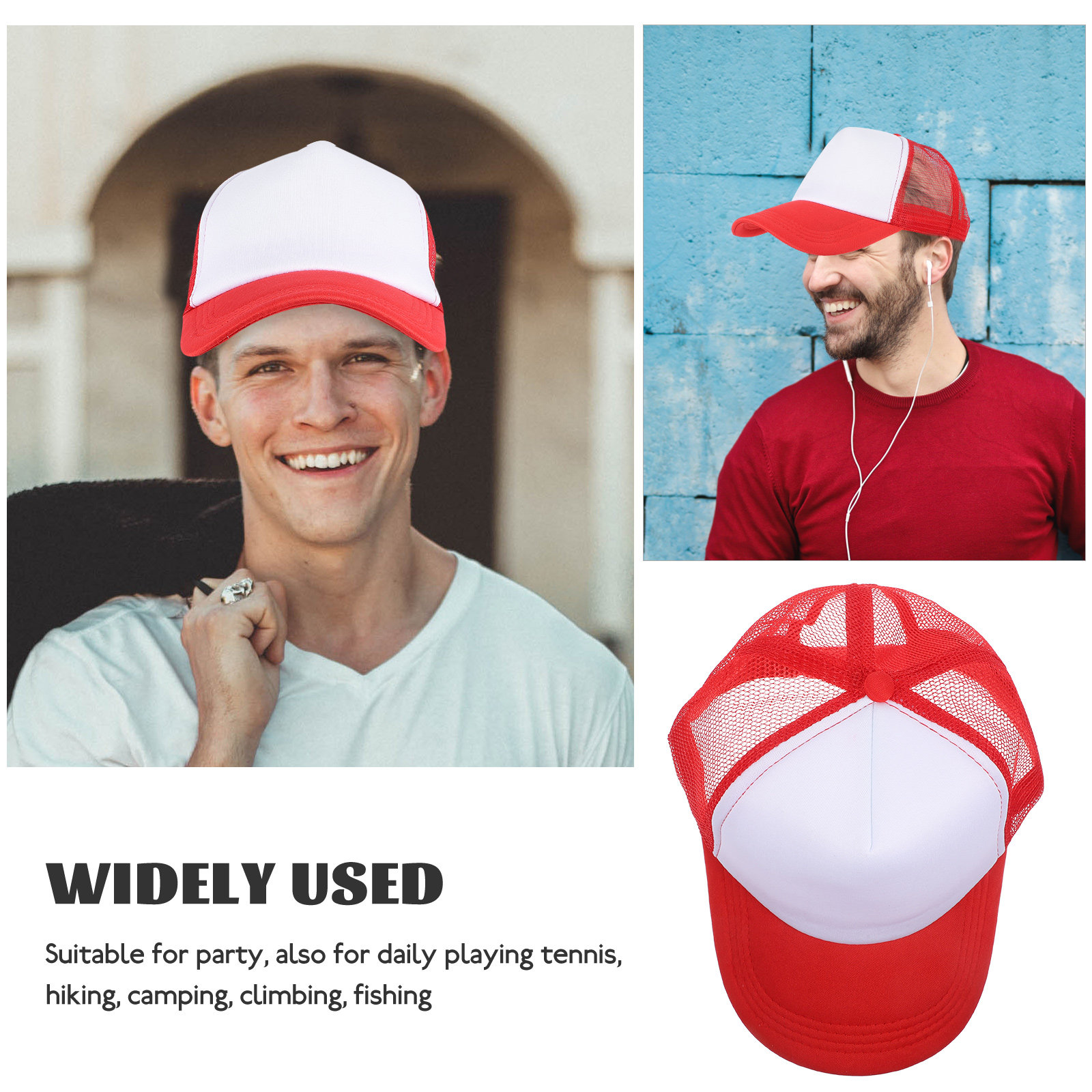 10Pcs Blank Sublimation Baseba - Hat Sublimation Blank recension och pris