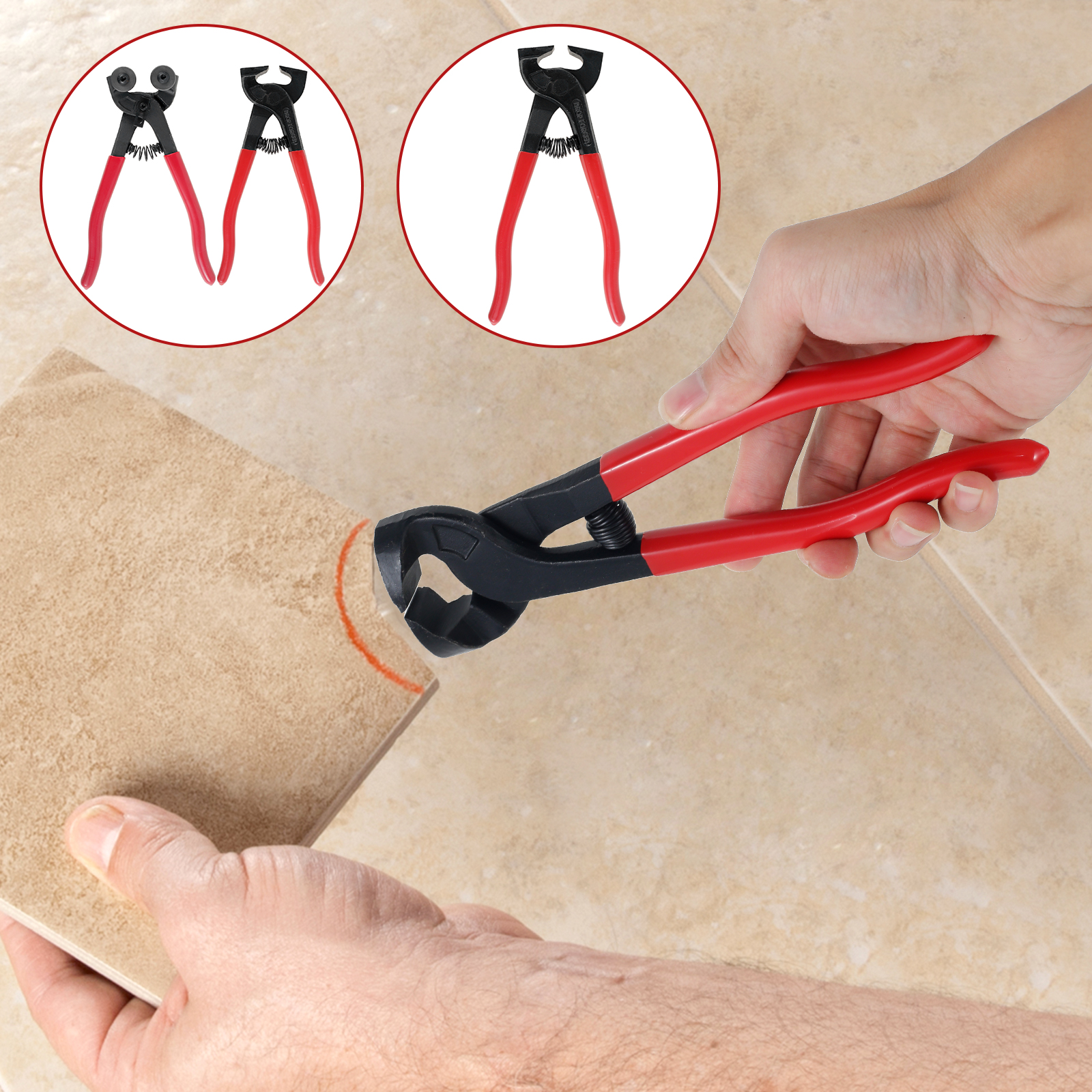 1/2 Pcs Glass Tile Nippers Set - Ceramic Tile Blank recension och pris