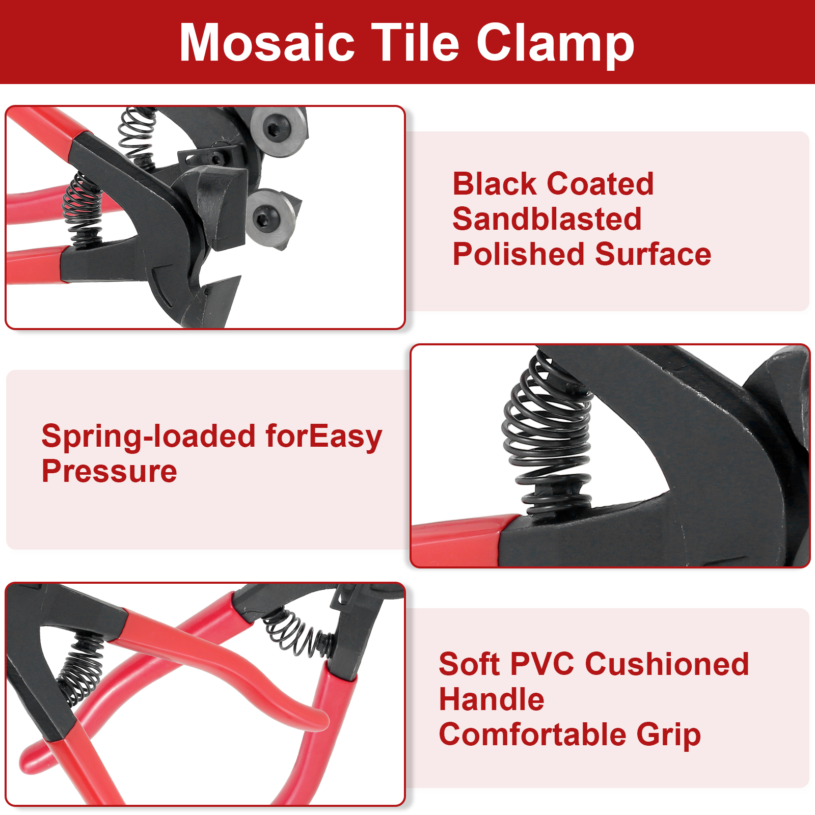 1/2 Pcs Glass Tile Nippers Set - Ceramic Tile Blank recension och pris