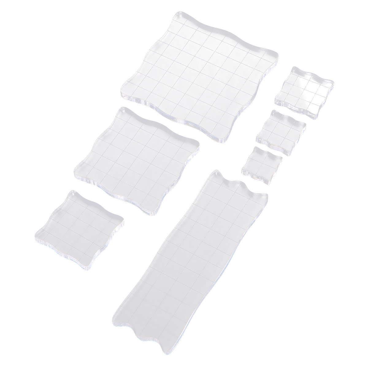 7Pcs Silicone Seal Supplies Ac - Photo Acrylic Block recension och pris