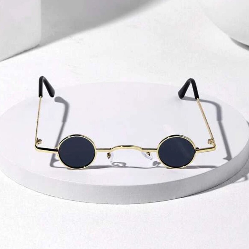 Vintage Rock Punk Man Sunglass - Metal Photo Panel recension och pris