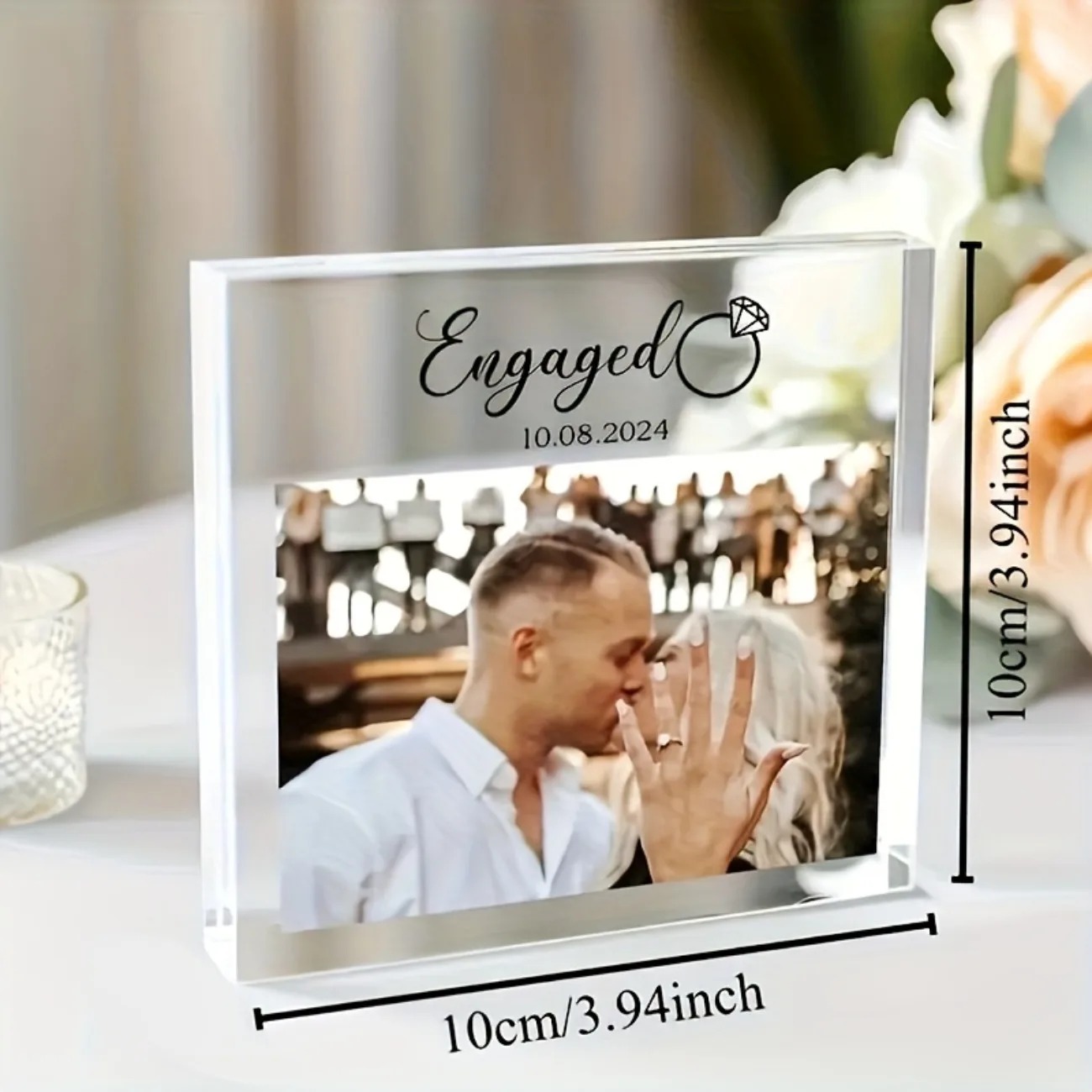 [2D Flat] Personalized Acrylic - Photo Acrylic Block recension och pris