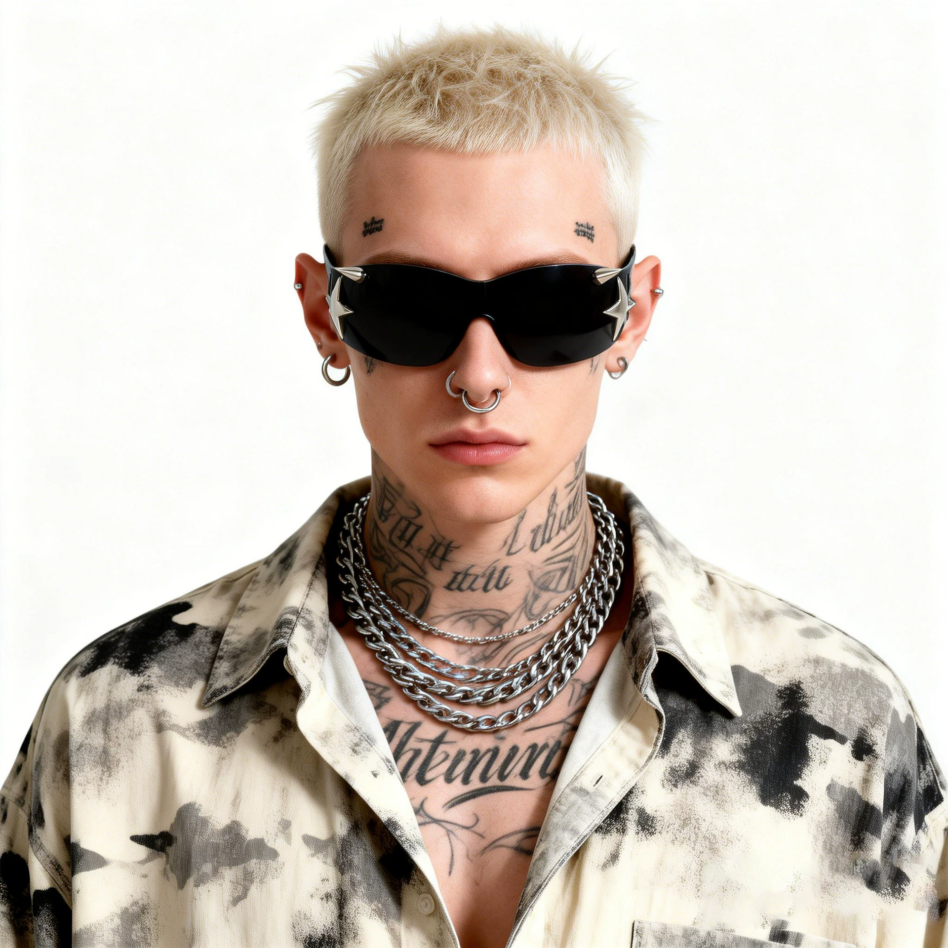Rivet Punk Metal Star Frame Gl - Metal Photo Panel recension och pris