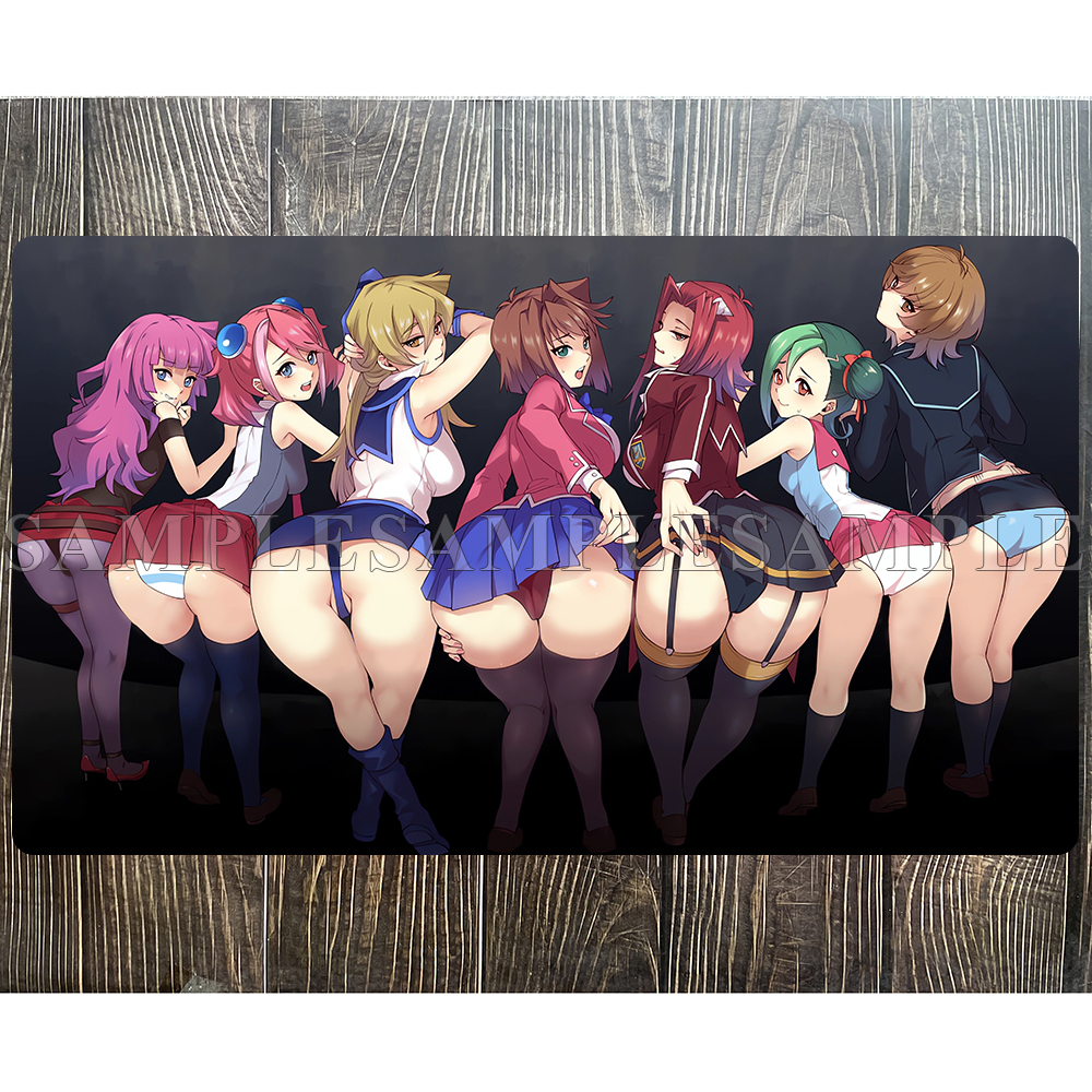 Yu-Gi-Oh 5Ds ARC-V Playmat Gam - Door Mat Blank recension och pris