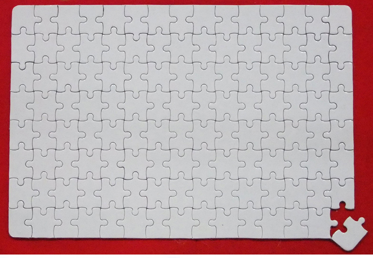 10pcs/lot Free Shipping A4 Sub - Puzzle Blank White recension och pris
