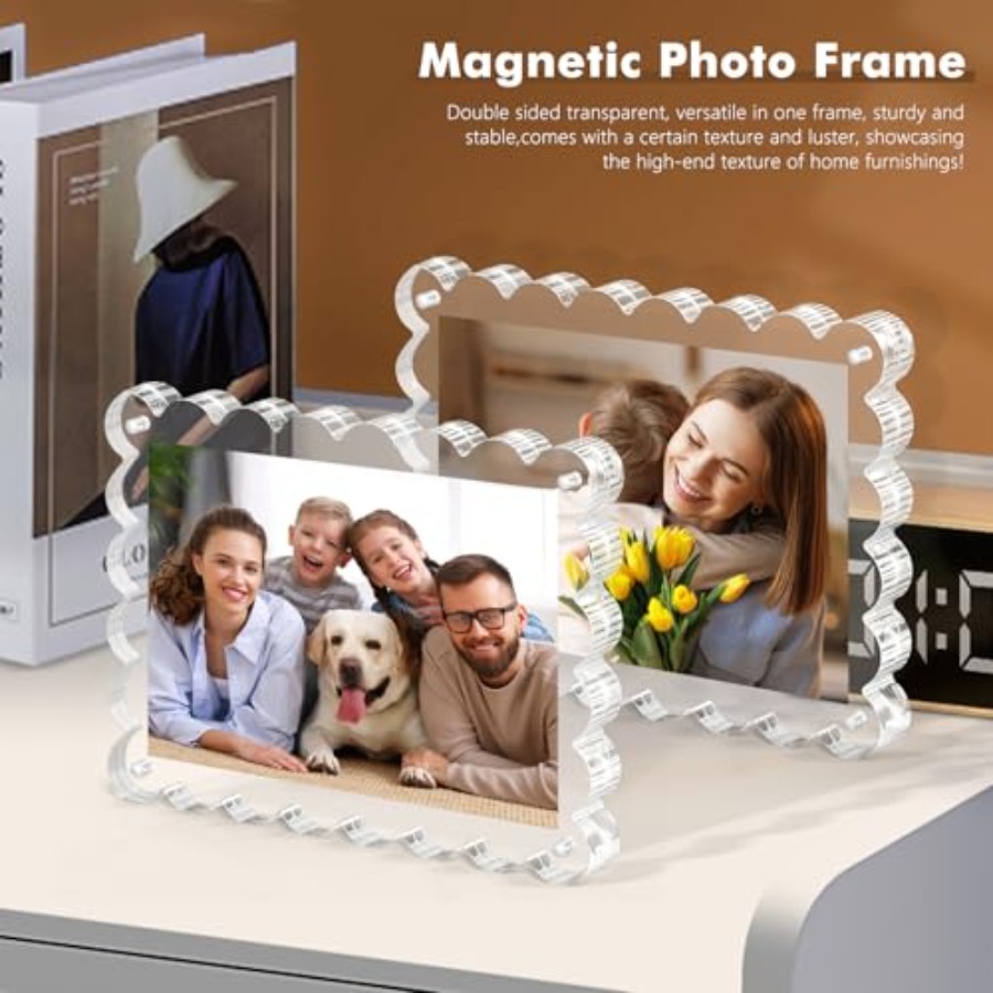 3Pack Magnetic Acrylic Picture - Photo Acrylic Block recension och pris