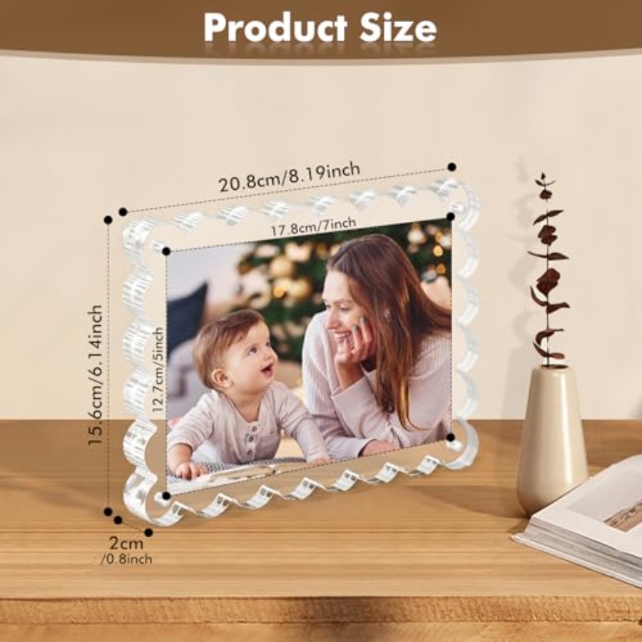3Pack Magnetic Acrylic Picture - Photo Acrylic Block recension och pris