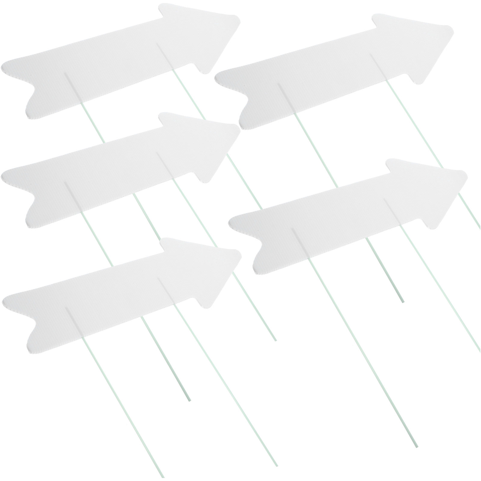 5Pcs Blank Yard Signs Plastic  - Yard Sign Blank recension och pris