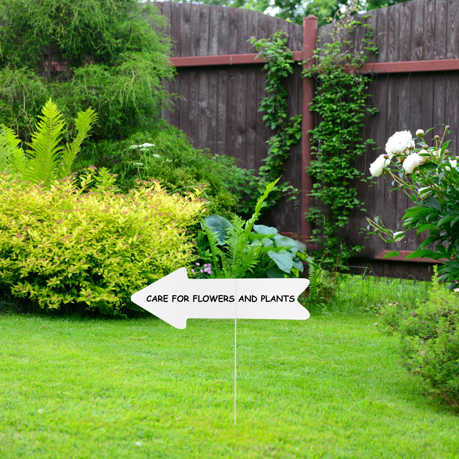5Pcs Blank Yard Signs with Sta - Yard Sign Blank recension och pris